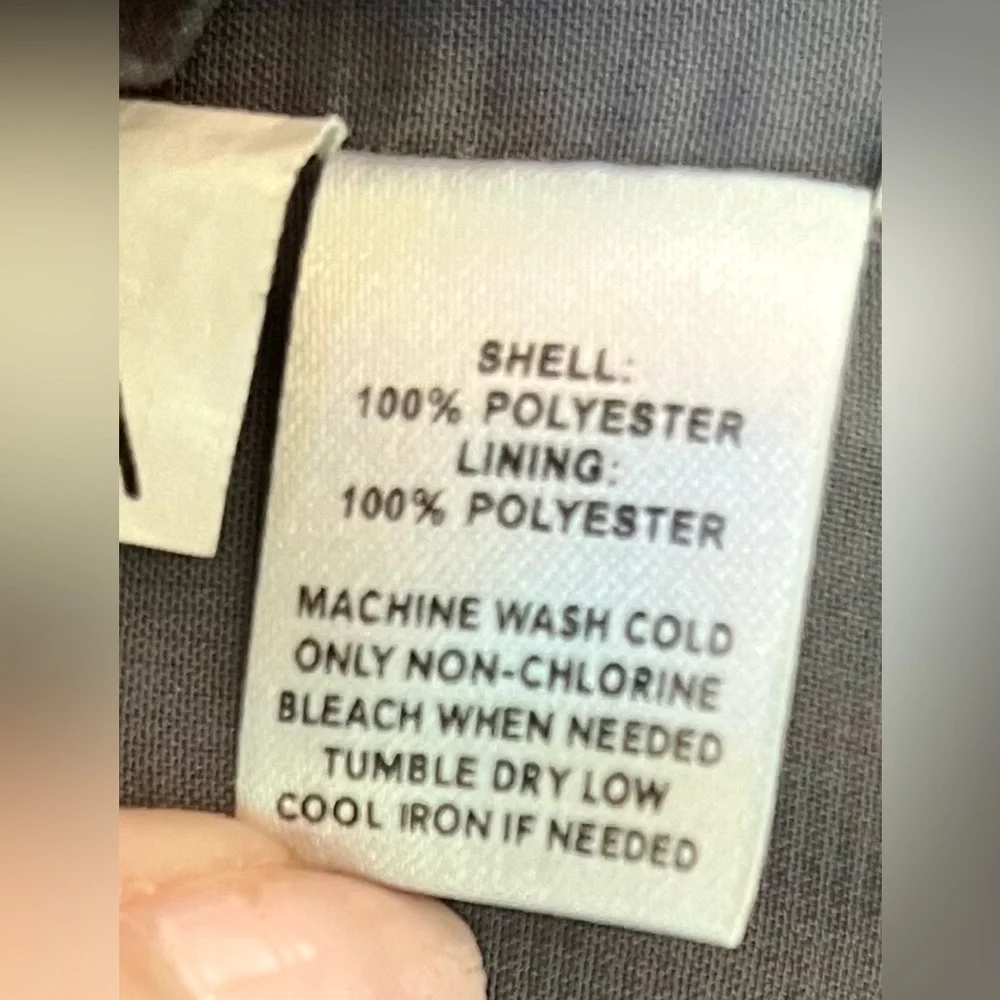 Ann Taylor loft gray dress size 10 - Picture 4 of 4